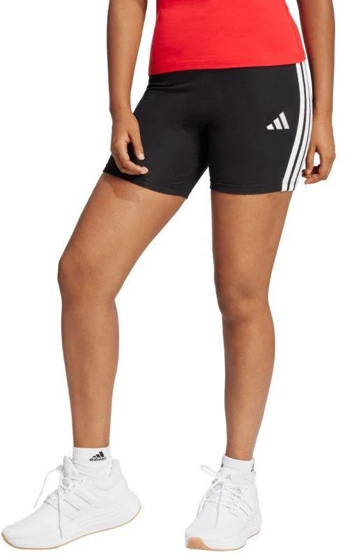 adidas Essentials 3-Stripes aukšto liemens dviratininkų šortai W JE1223
