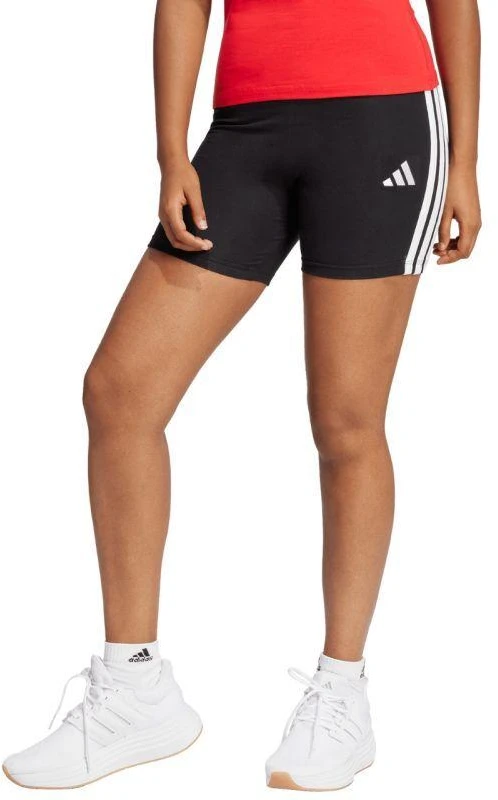 adidas Essentials 3-Stripes aukšto liemens dviratininkų šortai W JE1223