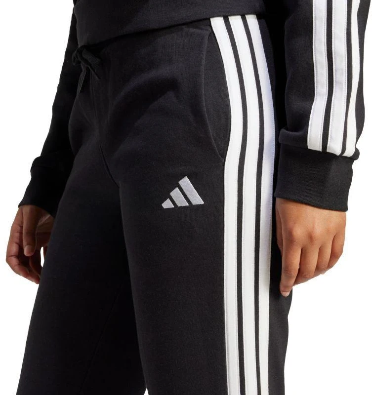 adidas Essentials 3-Stripes Fleece Slim JX2543 moteriškos kelnės