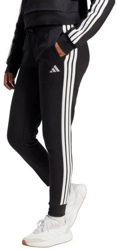 adidas Essentials 3-Stripes Fleece Slim JX2543 moteriškos kelnės
