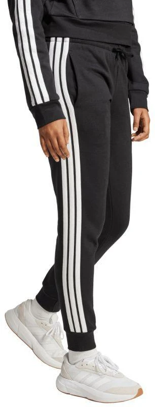 adidas Essentials 3-Stripes Fleece Slim JX2543 moteriškos kelnės