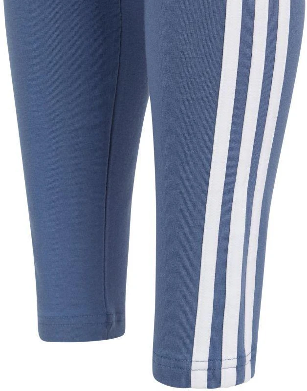 Adidas Essentials 3-Stripes Medvilninės tamprės paaugliams IS2633