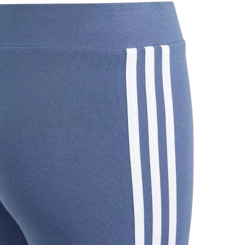 Adidas Essentials 3-Stripes Medvilninės tamprės paaugliams IS2633
