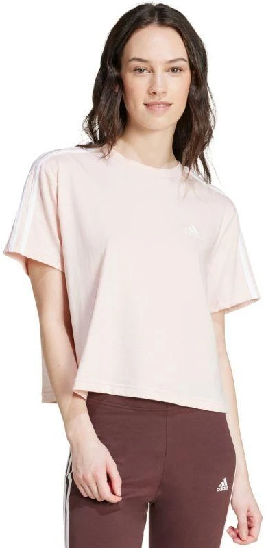 adidas Essentials 3-Stripes Single Jersey Crop Top W IY4227