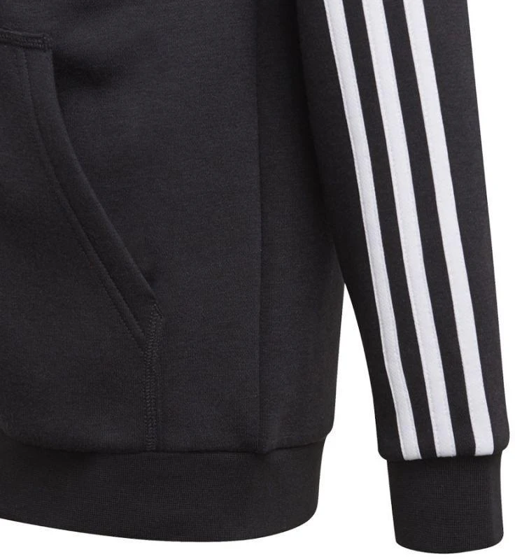 Adidas Essentials 3S Džemperis su gobtuvu ir užtrauktuku Jr GQ8900