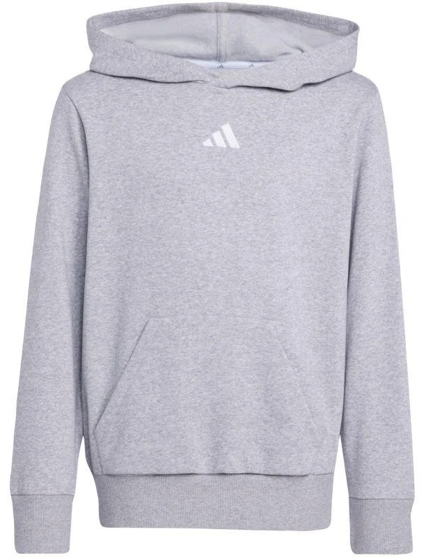 adidas Essentials bliuzonas su gobtuvu vaikams, pilkas JV9995
