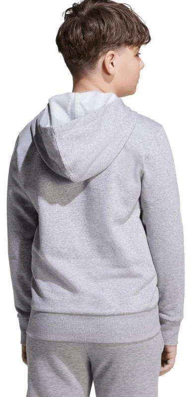 adidas Essentials bliuzonas su gobtuvu vaikams, pilkas JV9995