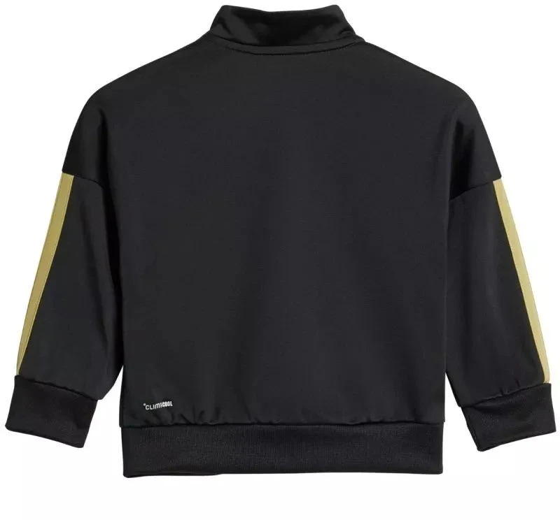 adidas Essentials Climacool Vaikų sportinis kostiumas Juodas ir auksas JC8857