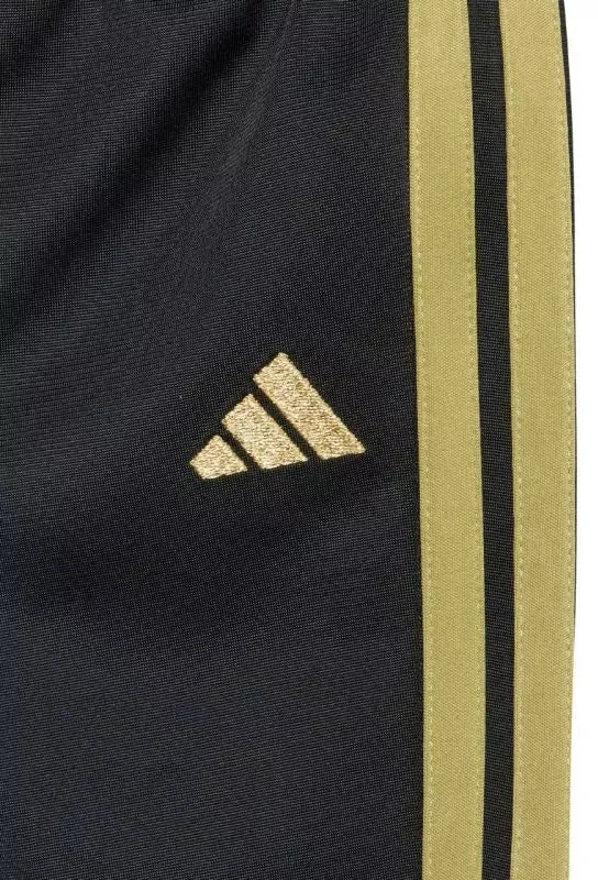 adidas Essentials Climacool Vaikų sportinis kostiumas Juodas ir auksas JC8857