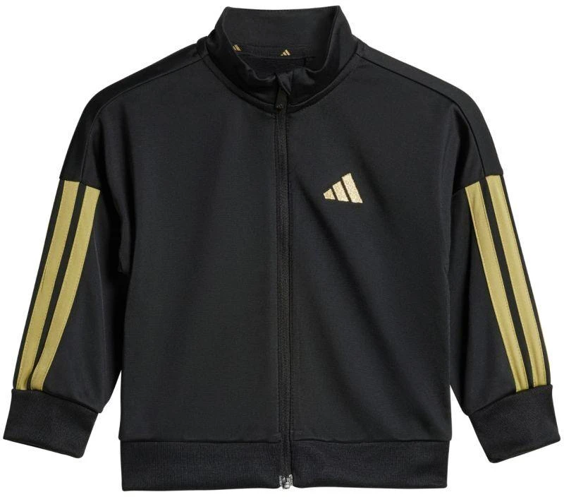 adidas Essentials Climacool Vaikų sportinis kostiumas Juodas ir auksas JC8857