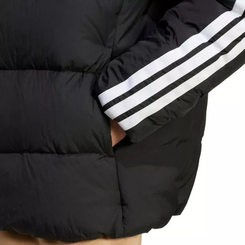 adidas Essentials Climawarm 3 Dryžuotas Dygsniuotas Pūkinis Su Gobtuvu M JM4165