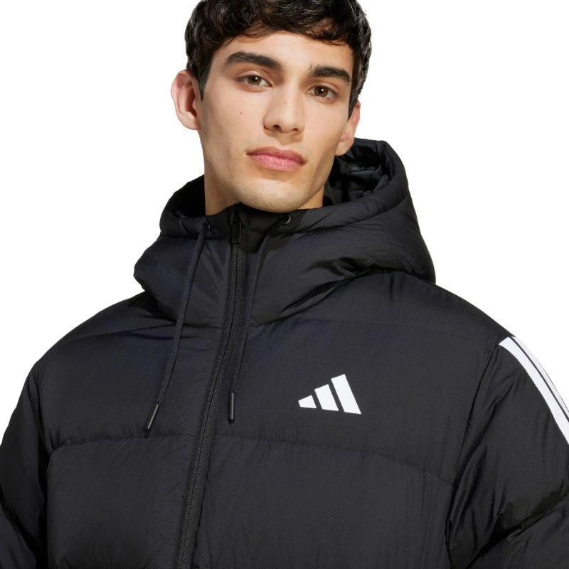 adidas Essentials Climawarm 3 Dryžuotas Dygsniuotas Pūkinis Su Gobtuvu M JM4165