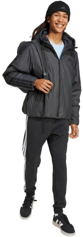 adidas Essentials Climawarm 3 Stripes Insulated Hooded M KB8149 striukė