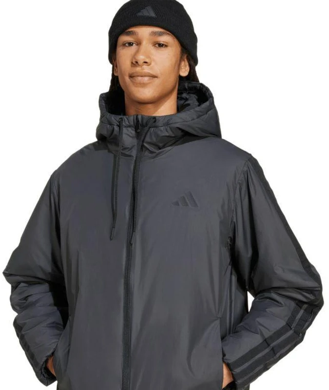 adidas Essentials Climawarm 3 Stripes Insulated Hooded M KB8149 striukė