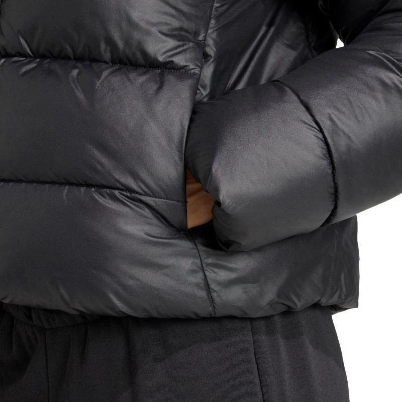 adidas Essentials Climawarm sintetinio pūko moteriška striukė, juoda JX7825