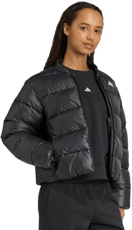 adidas Essentials Climawarm sintetinio pūko moteriška striukė, juoda JX7825