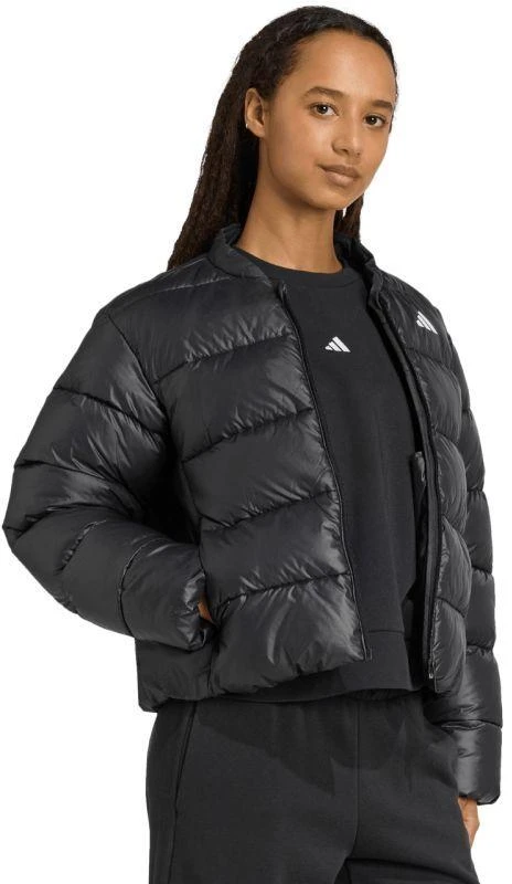 adidas Essentials Climawarm sintetinio pūko moteriška striukė, juoda JX7825