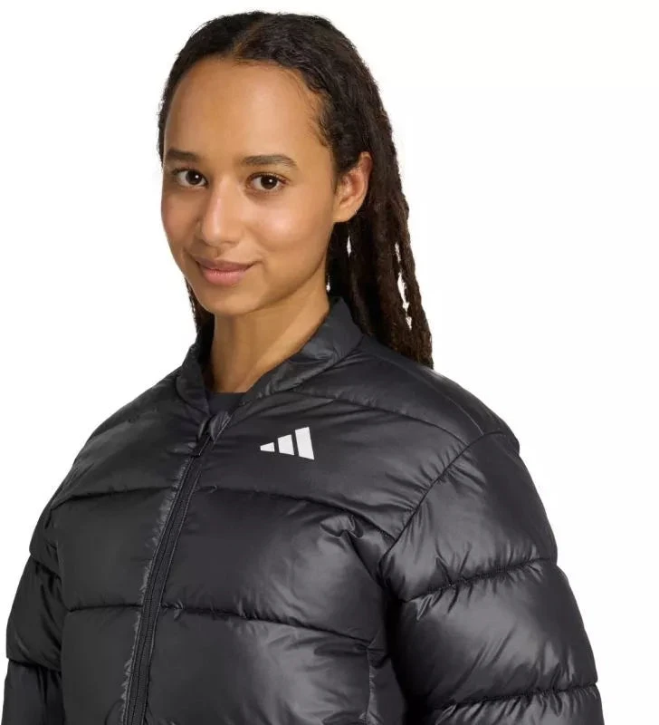 adidas Essentials Climawarm sintetinio pūko moteriška striukė, juoda JX7825
