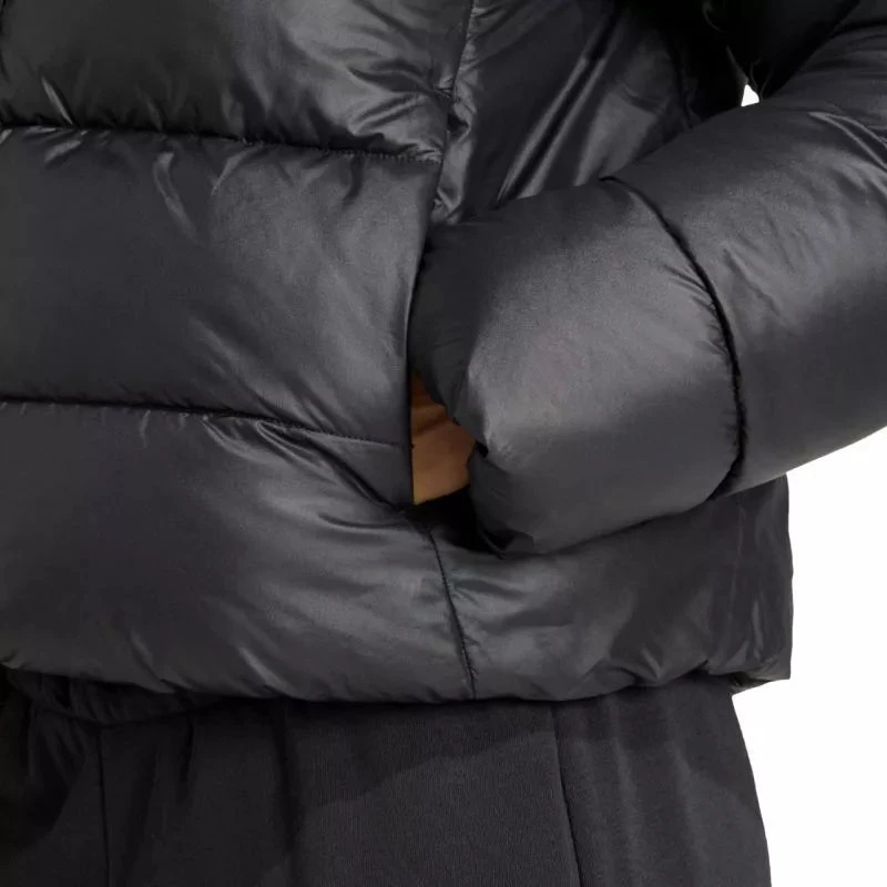 adidas Essentials Climawarm sintetinio pūko moteriška striukė, juoda JX7825