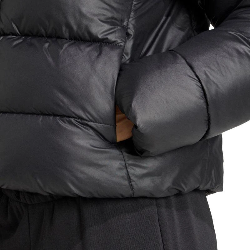 adidas Essentials Climawarm sintetinio pūko moteriška striukė, juoda JX7825
