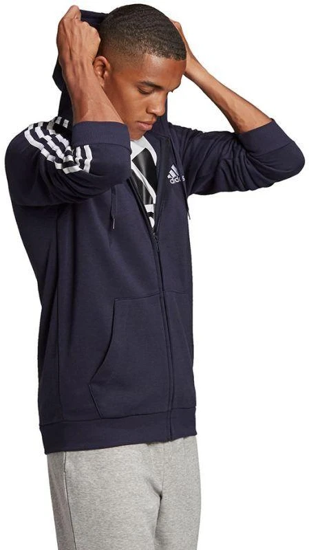 Adidas Essentials džemperis su pilnu užtrauktuku M GK9053