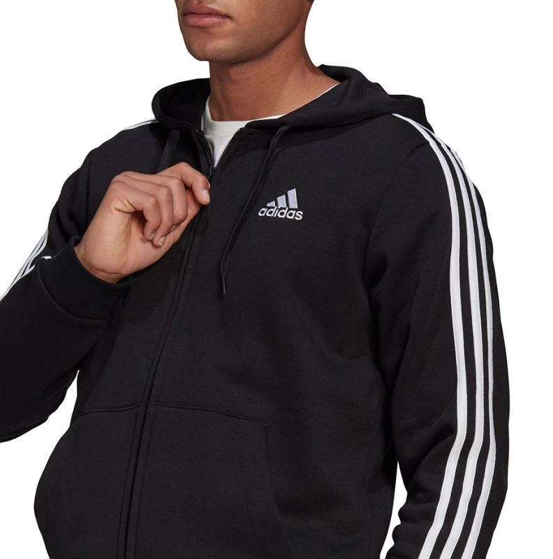 Adidas Essentials džemperis su užtrauktuku ir kapišonu M GK9051