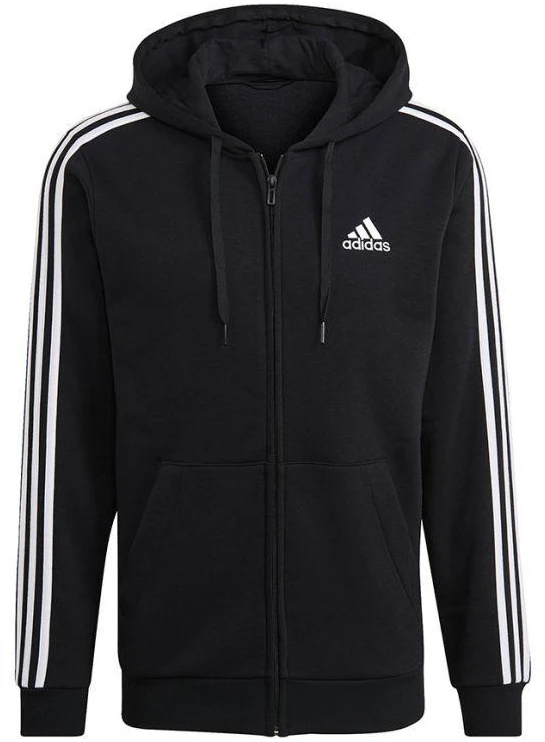 Adidas Essentials džemperis su užtrauktuku ir kapišonu M GK9051