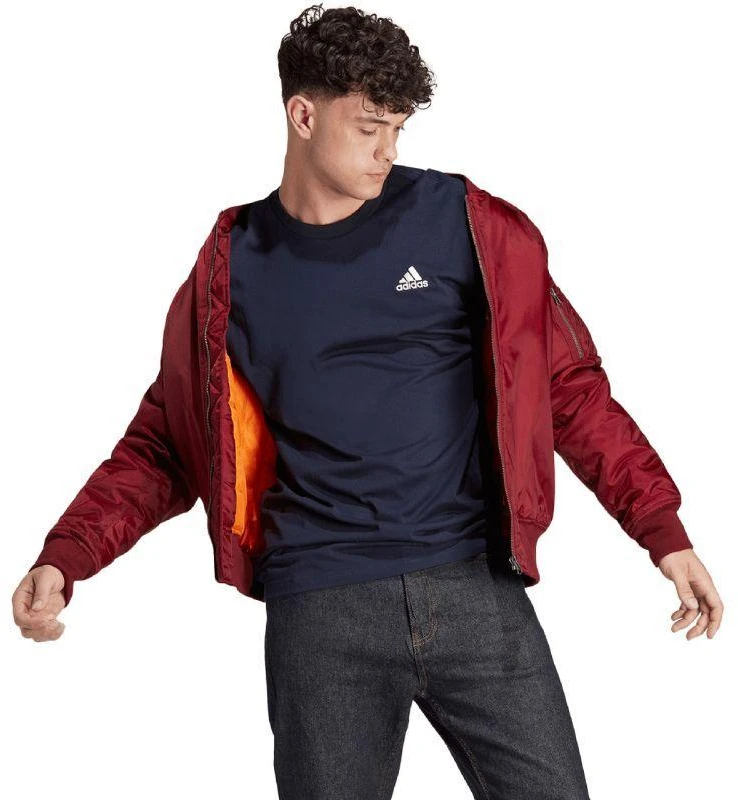 adidas Essentials Džersis su siuvinėtu mažu logotipu M HY3404