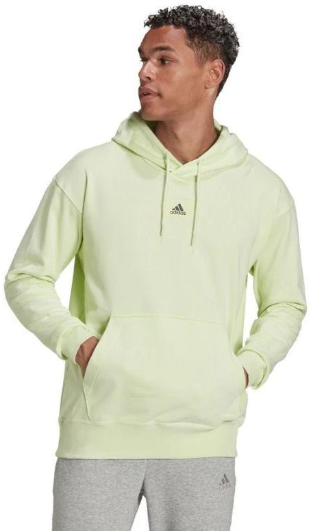 adidas Essentials FeelVivid medvilninis džemperis su gobtuvu M HE4359