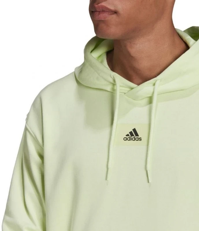 adidas Essentials FeelVivid medvilninis džemperis su gobtuvu M HE4359