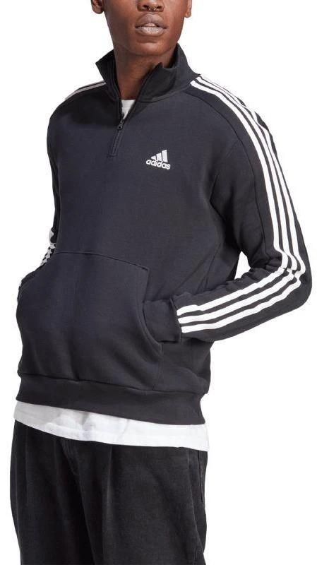 adidas Essentials Fleece 3-Stripes 1/4-Zip M HZ6235 džemperis