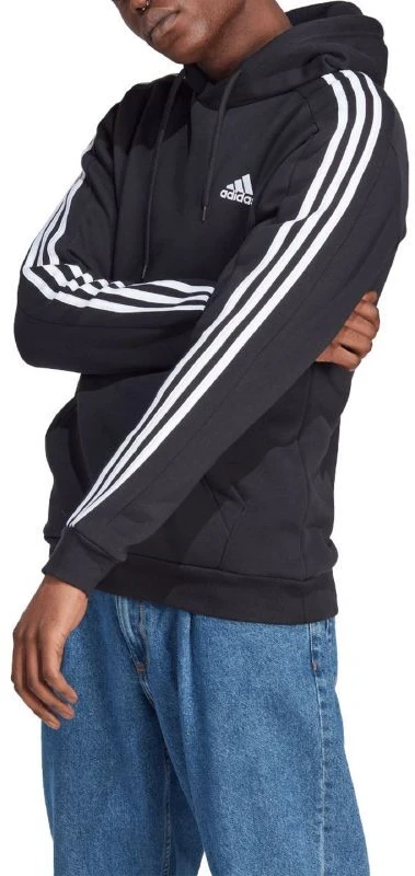 adidas Essentials Fleece su 3 Dryžiais Hoodie M IB4028