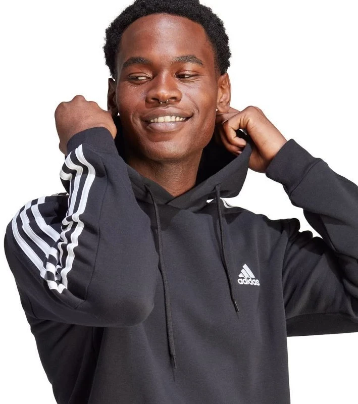 adidas Essentials Fleece su 3 Dryžiais Hoodie M IB4028