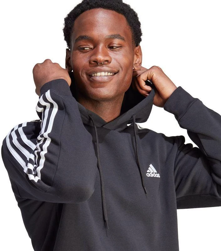 adidas Essentials Fleece su 3 Dryžiais Hoodie M IB4028