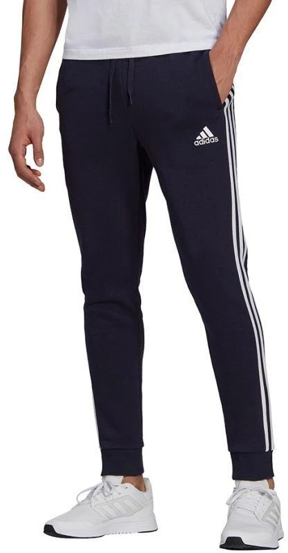 Adidas Essentials Flisinės kelnės su 3 juostomis ir siaurėjančiais galais M GK8823