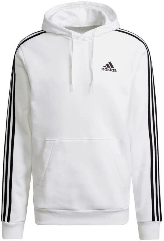 Adidas Essentials Flisinis Džemperis su gobtuvu su 3 juostelėmis M GU2522