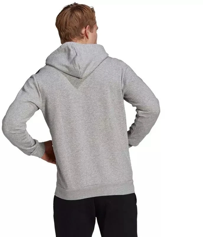 Adidas Essentials flisinis džemperis su kapišonu ir 3 juostelėmis M GK9084