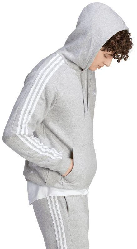adidas Essentials flisinis džemperis su gobtuvu 3 Dryžiai M IJ6474