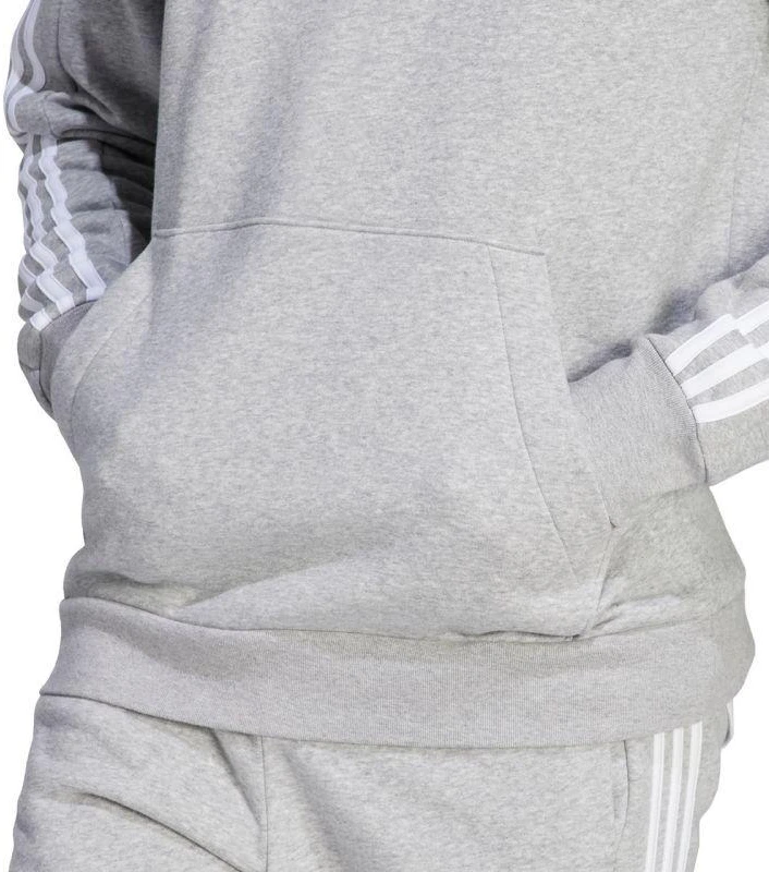 adidas Essentials flisinis džemperis su gobtuvu 3 Dryžiai M IJ6474