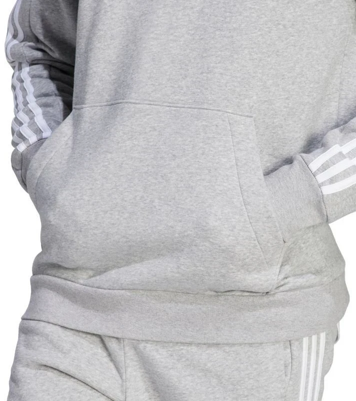adidas Essentials flisinis džemperis su gobtuvu 3 Dryžiai M IJ6474