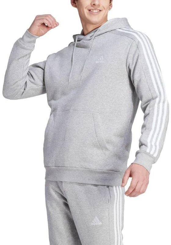 adidas Essentials flisinis džemperis su gobtuvu 3 Dryžiai M IJ6474