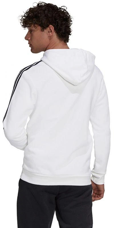 Adidas Essentials Flisinis Džemperis su gobtuvu su 3 juostelėmis M GU2522