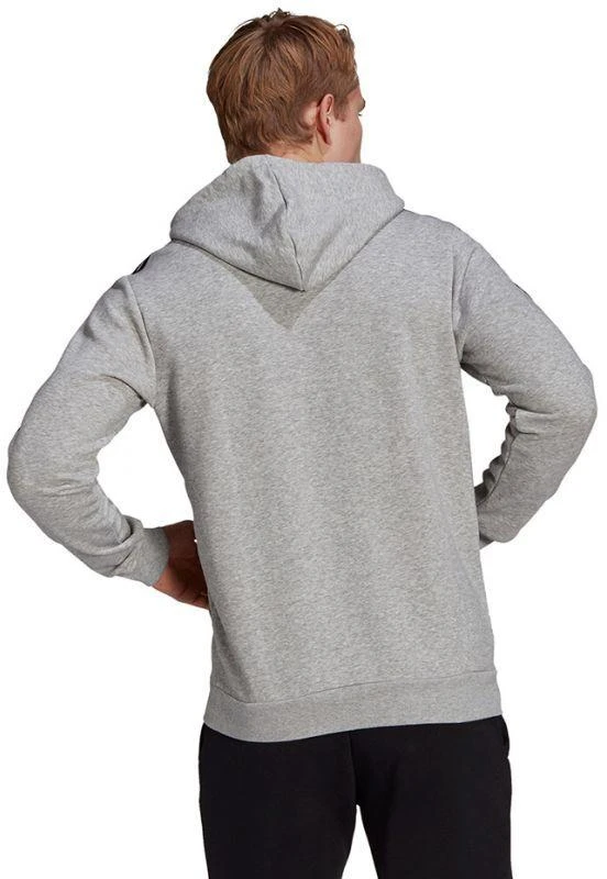 Adidas Essentials flisinis džemperis su kapišonu ir 3 juostelėmis M GK9084