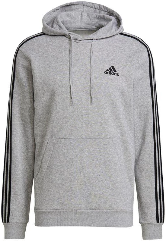 Adidas Essentials flisinis džemperis su kapišonu ir 3 juostelėmis M GK9084