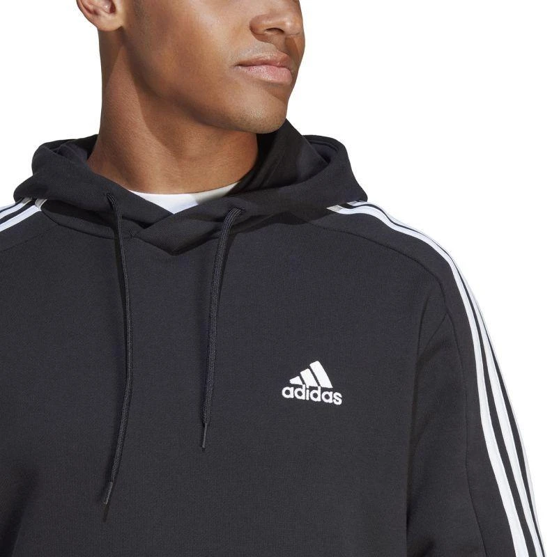 Adidas Essentials French Terry 3-Stripes džemperis su gobtuvu M IC0435