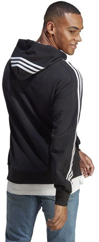 Adidas Essentials French Terry 3-Stripes džemperis su gobtuvu M IC0435