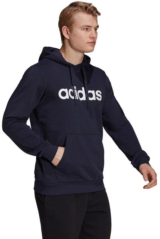adidas Essentials French Terry džemperis su gobtuvu su linijiniu logotipu M GK9066