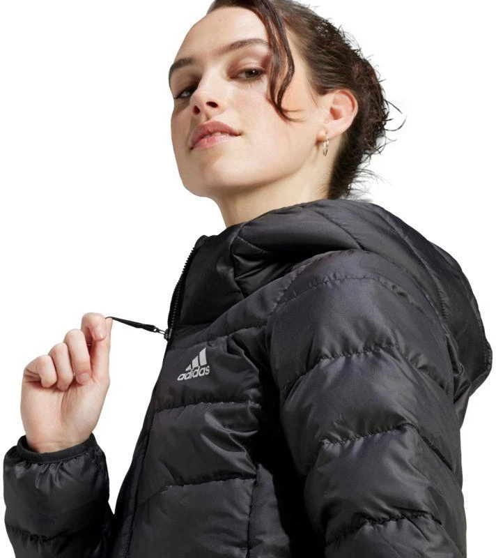 adidas Essentials Light Down Hooded Jacket W HZ5724