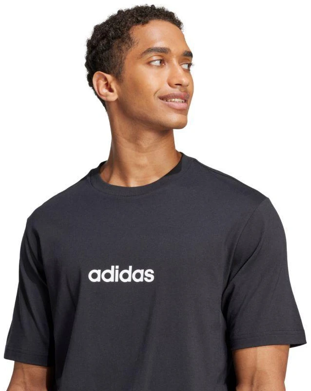 adidas Essentials Linear Single M JE8993 Marškinėliams