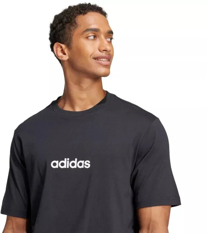 adidas Essentials Linear Single M JE8993 Marškinėliams